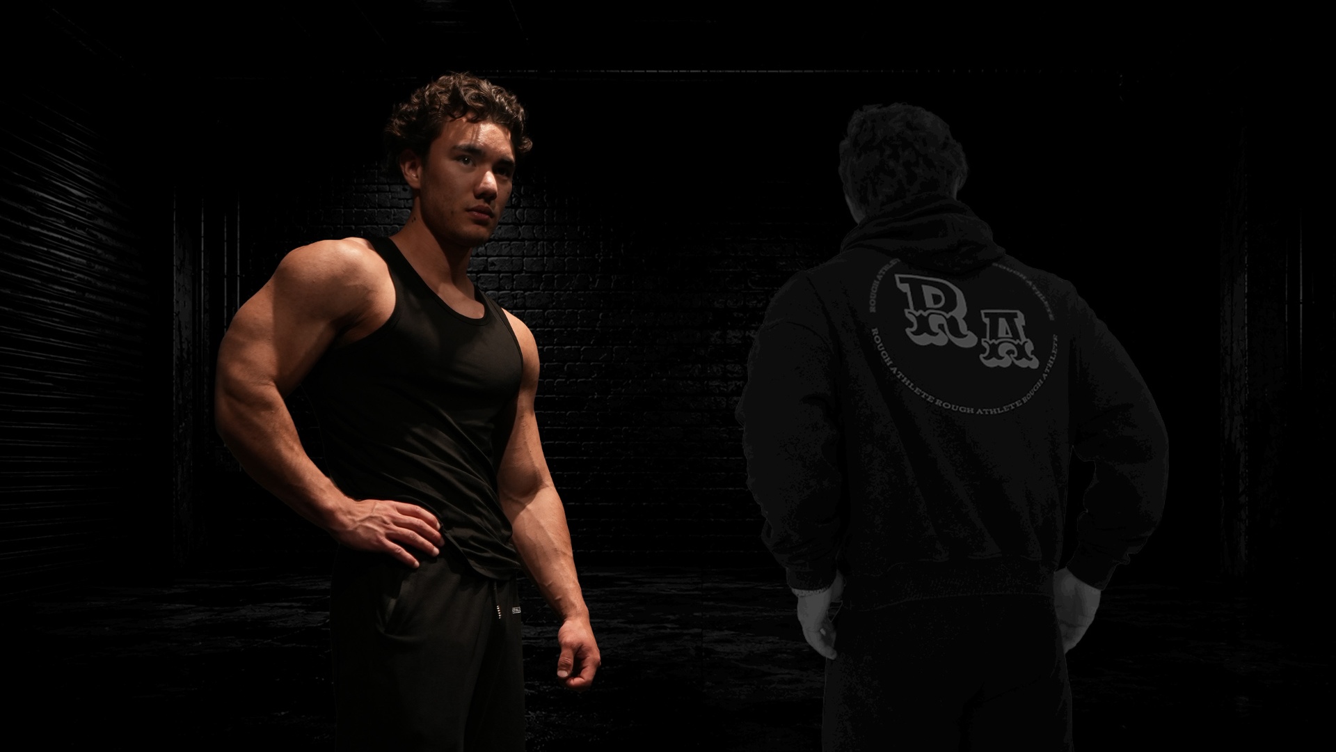 Rough Athlete — athlete in dark gym